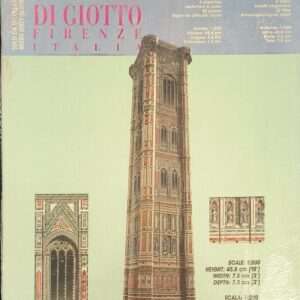 Domus Kit Campanile di Giotto Firenze (Italia) 22 pezzi 1:200 Kit Modellino
