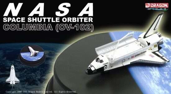 Dragon 55532 NASA COLUMBIA OV-102 1:400 KIT Modellino