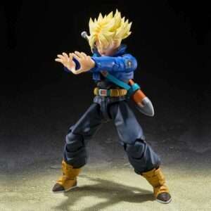 Dragonballz Ss Trunks Boy Future Shf Rei Action Figura Bandai
