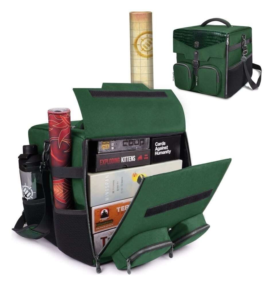 Enhance Gioco Da Tavolo Borsa A Tracolla Collector's Edition Green Enhance