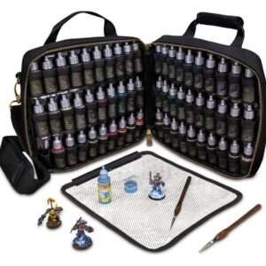 Enhance Miniature Paint Carrying Case Black Enhance