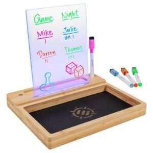 Enhance Tabletop LED Writing Board & Dice Tray Clear Enhance