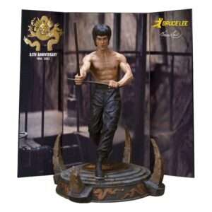 Enter The Dragon Movie Statua 1/6 Bruce Lee Kali Sticks Fight Deluxe Basement Version 30 Cm Star Ace Toys