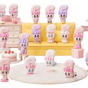 Esther Bunny Blind Box Mini Figures Little Vlog Bunny Face Series 6 Cm  Funism