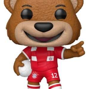 Fc Bayern Munich Pop! Football Vinile Figura Berni Der Bär 9 Cm Funko