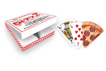 GAMAGO PIZZA PLAYING CARDS CARTE DA GIOCO