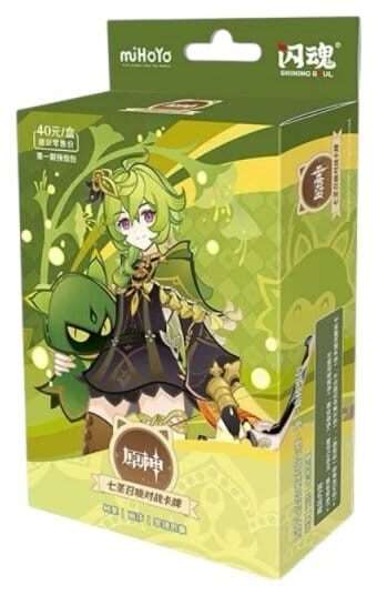 Genshin Impact Trading Carte Gioco - Pre-build Starter Deck 05 - Collei - Series 1 *chinese Version* Mihoyo