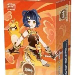 Genshin Impact Trading Carte Gioco - Pre-build Starter Deck 08 - Xiangling - Series 1 *chinese Version* Mihoyo