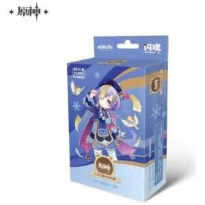 Genshin Impact Trading Carte Gioco Series 03 Pre-build Starter Deck 04 Qiqi *chinese Version* Mihoyo