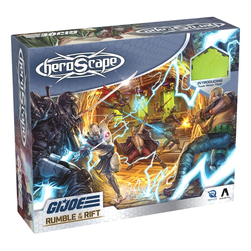 G.i. Joe Heroscape Gioco Da Tavolo Rumble At The Rift Battle Box *english Version* Renegade