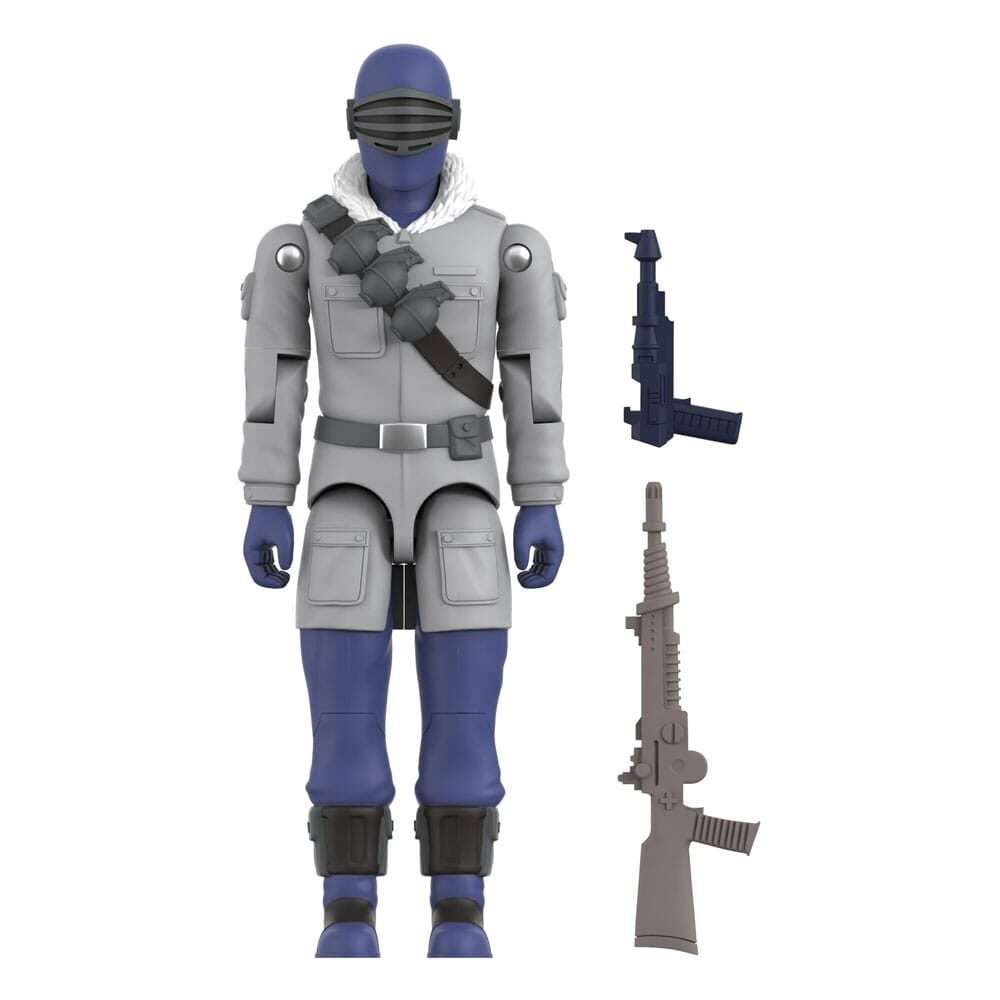 Gi Joe (movie) Reaction+ Action Figura Wave 5 Arctic Snake Eyes (movie) 10 Cm Super7