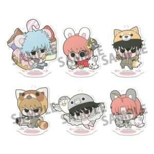 Gintama Acrylic Figura Prince Hata & Animal Paradise 6 Cm Megahouse