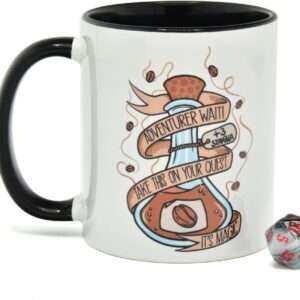 Glassstaff Regalo Set Tazza & Dice D20 Coffee Potion Glassstaff