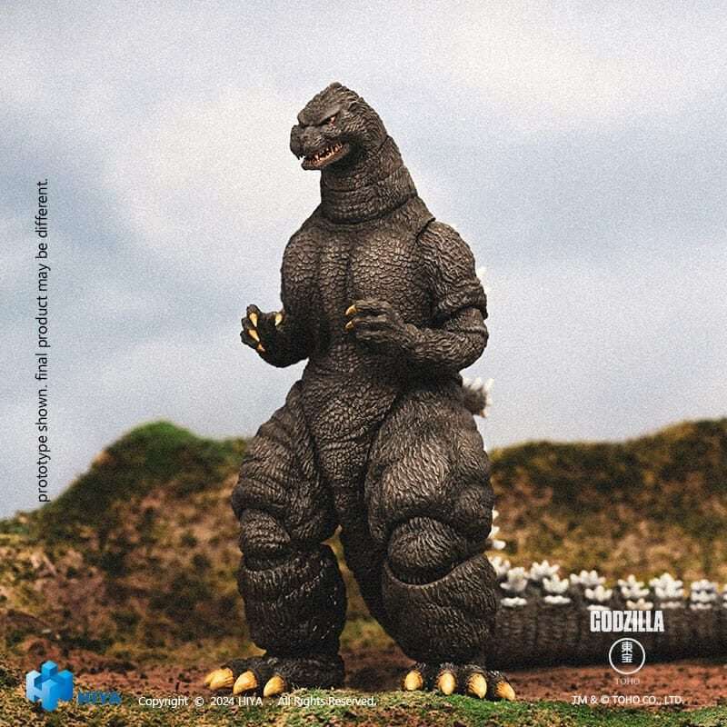 Godzilla Exquisite Basic Action Figura Godzilla Vs King Ghidorah Godzilla Hokkaido 18 Cm Hiya Toys
