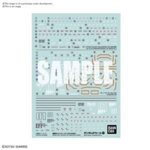 GUNDAM DECAL 123 GUNDAM ORIGIN MULTI 4 MODEL KIT BANDAI MODEL KIT