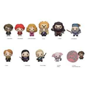 Harry Potter 3d Pvc Bag Clips Series 12 Con Figura Int.