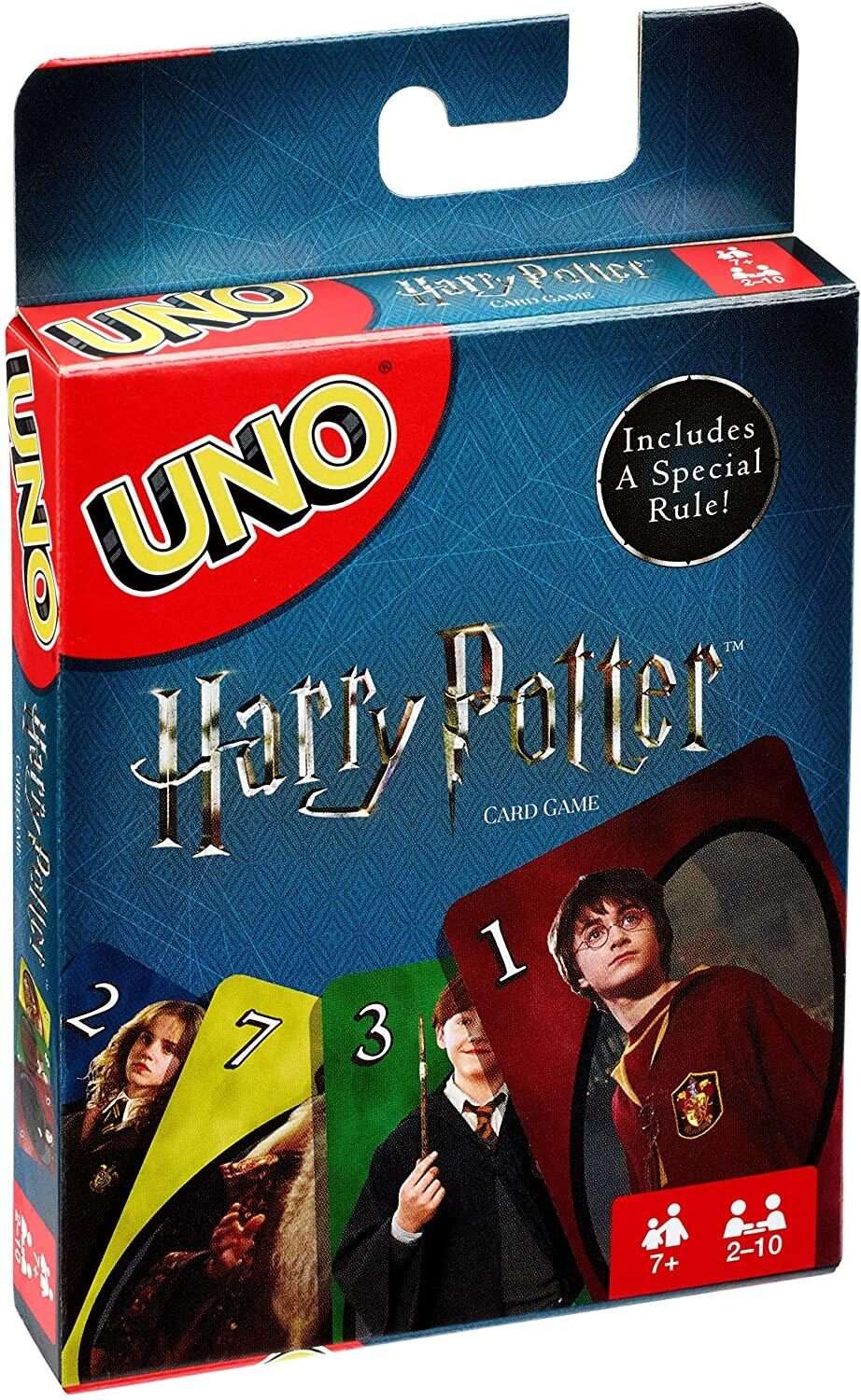 Harry Potter Carte Da Gioco Uno con Personaggi Harry Potter Mattel