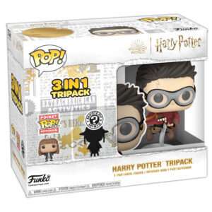 Harry Potter Funko Tripack Pop + Mystery Mini + Portachiavi Funko