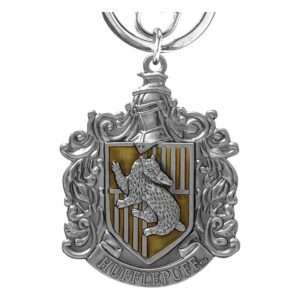 Harry Potter Pewter-portachiavi Tassorosso Crest Con Figure Int.