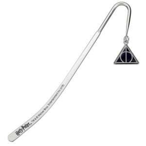 Harry Potter Segnalibro con Ciondolo Doni Della Morte 1,5 cm The Carat Shop