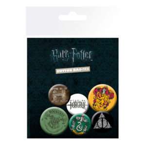 Harry Potter Set 4 Badge Gb Eye