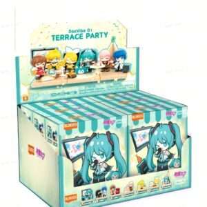 HATSUNE MIKU TERRACE PARTY DAA VIBE MODEL KIT BLID BOX SET (6) Model Kit BLOKEES