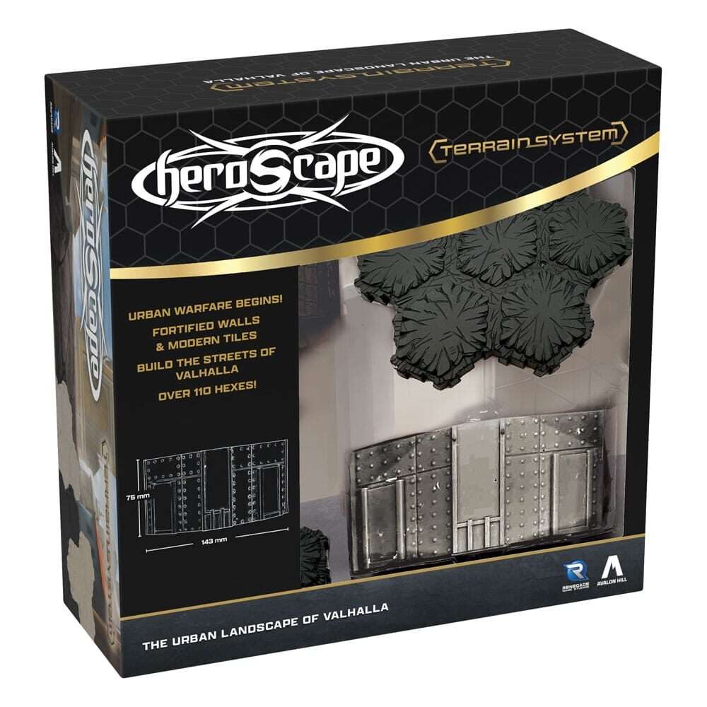Heroscape Terrain Expansion The Urban Landscape Of Valhalla *English Version* Renegade