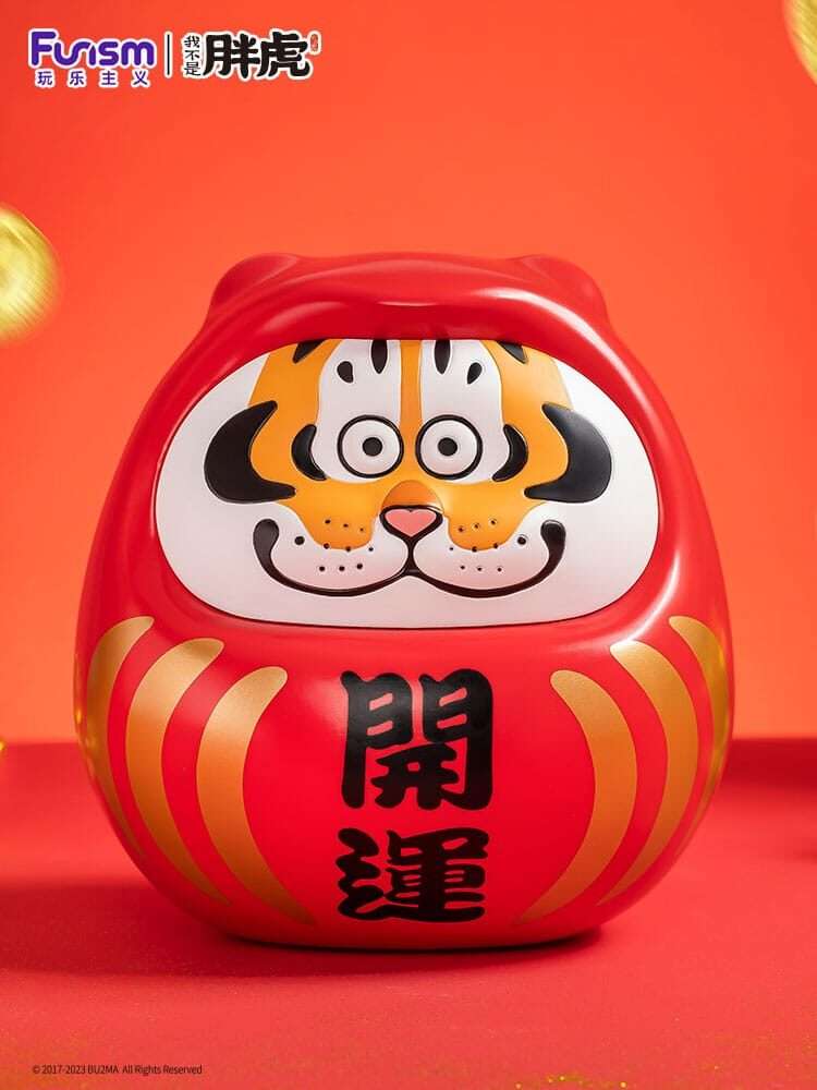 I Am Not Fat Tiger Statua 1/7 Alexander The Tiger Dharuma 20 Cm Funism