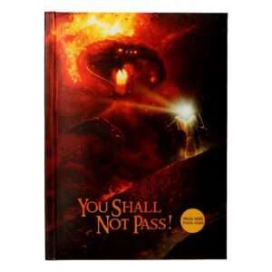 Il Signore Degli Anelli Agenda Con Light You Shall Not Pass Sd Toys