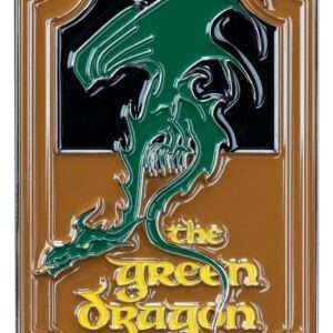 Il Signore Degli Anelli Magnet The Green Dragon (enamel) 7 Cm Weta Workshop