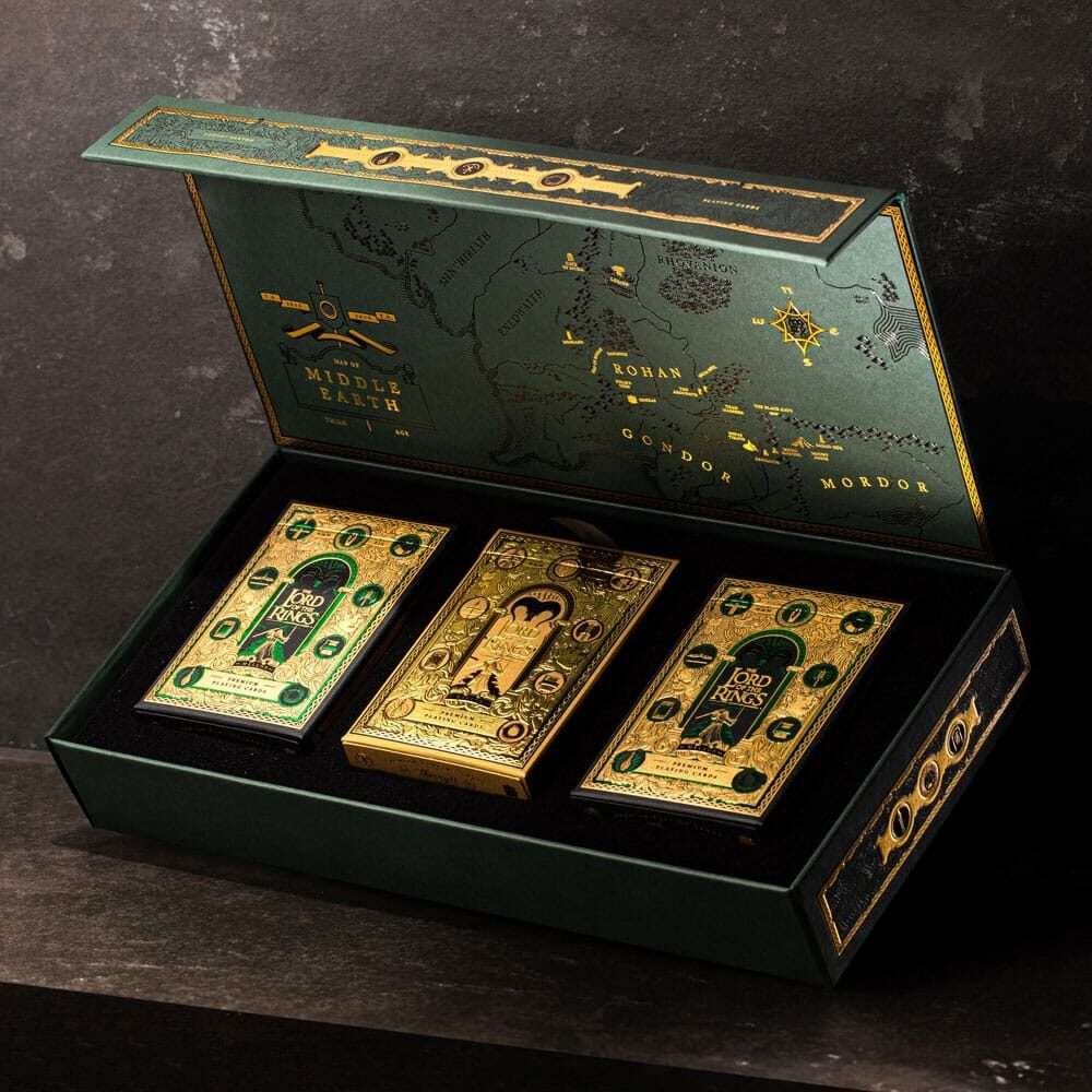 Il Signore Degli Anelli Playing Cards Premium Box Set (4 Decks) Theory11