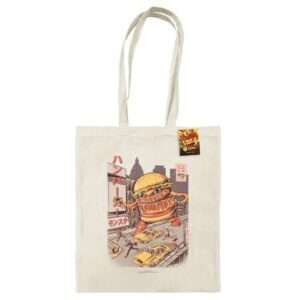 Ilustrata Burgerzilla Borsa Portatutto Borsa Pyramid International