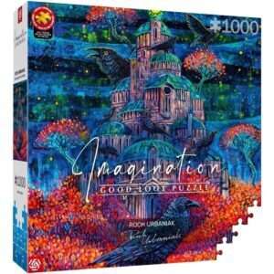 Imagination Series Puzzle Roch Urbaniak Twierdza Pani Kruków (1000 Pezzi) Good Loot