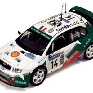 Ixo model RAM135 SKODA FABIA WRC N.14 TDC 2003 1:43 Modellino