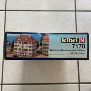 Kibri 7170 Palazzo di Città con Balcone Modellismo SCATOLA ROVINATA