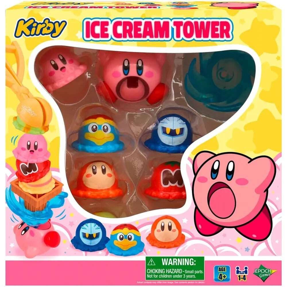 Kirby Game Ice Cream Stacking Tower Epoch Toys