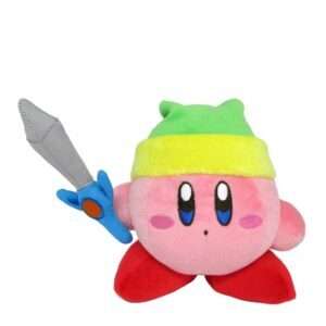 Kirby Peluche Figura Kirby Con Sword 12 Cm Exquisite Gaming