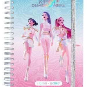Kpop Demon Hunters School Diario Weekly Planner 2026/2027 A5 Grupo Erik