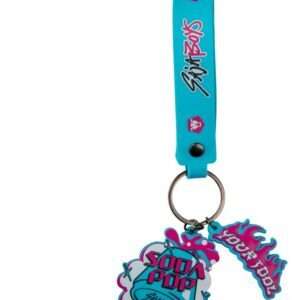 Kpop Demon Hunters Soda Pop Wristlet Portachiavi Portachiavi Cinereplicas