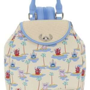 Lilo & Stitch By Loungefly Micro Backpack Stitch, Angel, & Leroy Loungefly