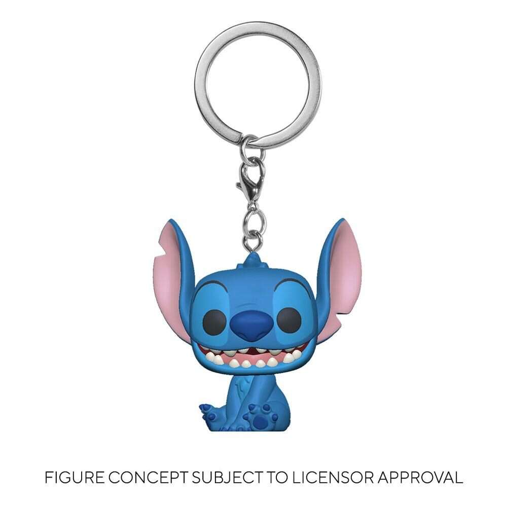Lilo & Stitch Pocket Pop! Vinile Portachiavis 4 Cm Stitch Funko