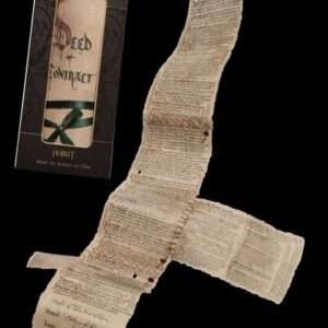 Lo Hobbit Mini Replica Il Contratto Antifurto Di Bilbo Baggins Weta Workshop