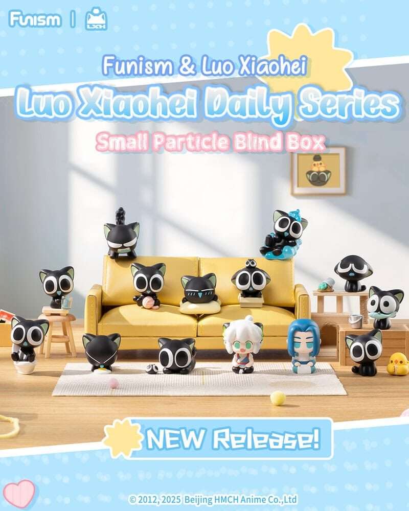 Luo Xiaohei Mini Figures Q Face Series 1 3 Cm Funism