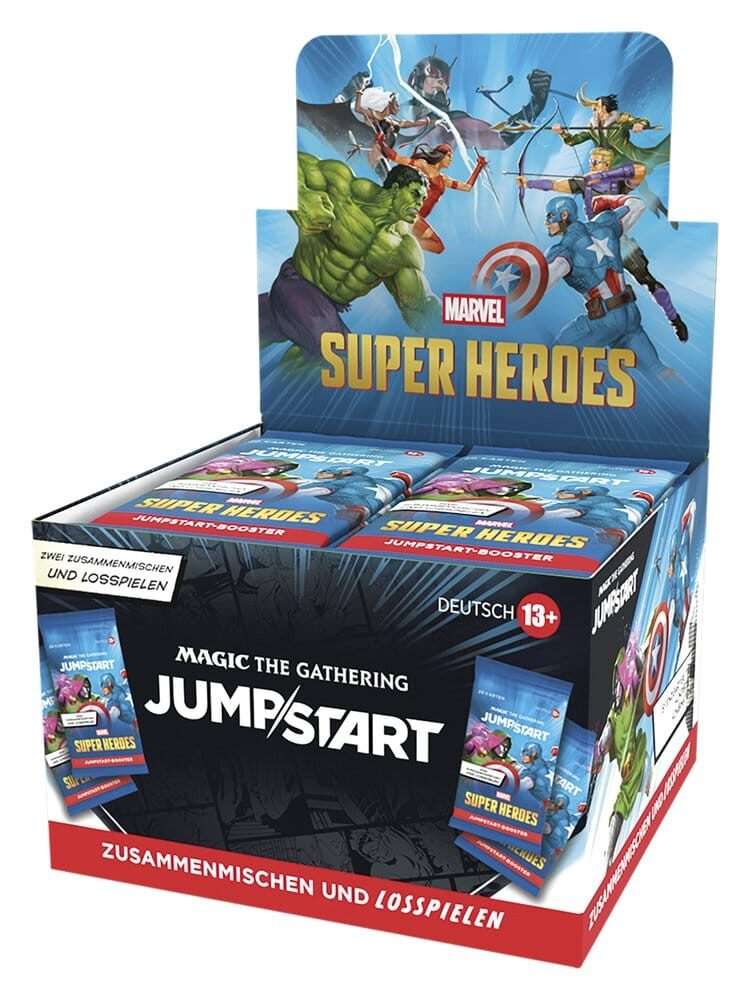 Magic The Gathering Marvel Super Heroes Jumpstart Booster German Wizards of the Coast