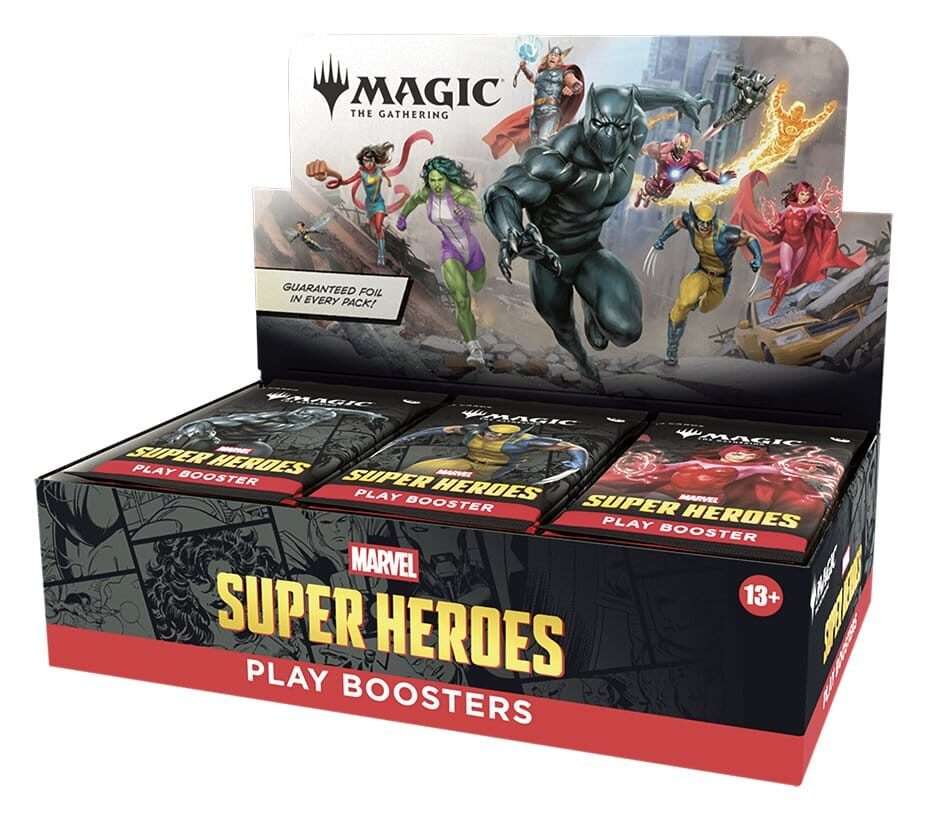 Magic The Gathering Marvel Super Heroes Play Booster English Wizards of the Coast