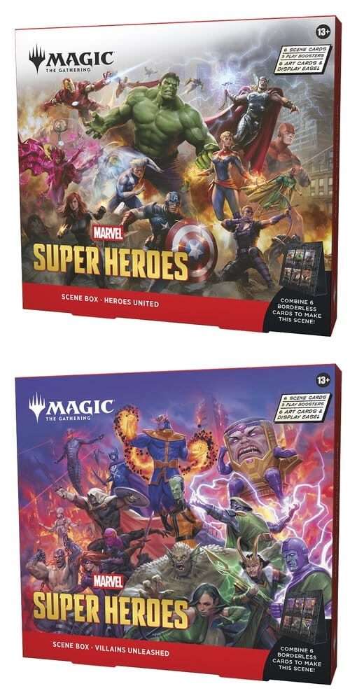 Magic The Gathering Marvel Super Heroes Scene Box English Wizards of the Coast