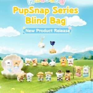 Maltese PupSnap Blind Bag Mini Figures 3 Cm Funism