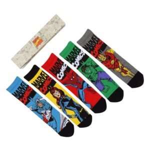 Marvel Calzini 5-pack Avengers S-m Heroes Inc