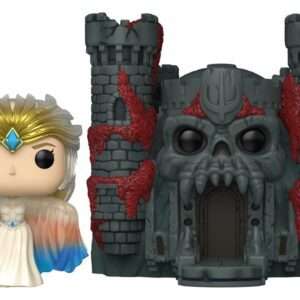 Masters Of The Universe (2026) Pop! Town Vinile Figura Sorceress W/castle Grayskull 9 Cm Funko