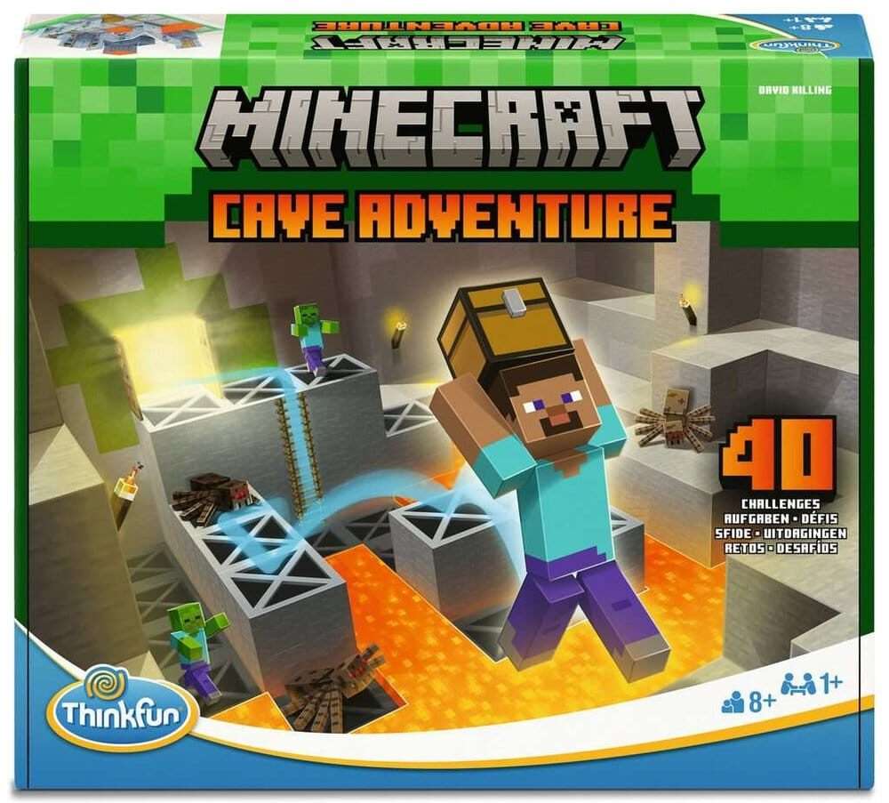 Minecraft Cave Adventure Logic Game Thinkfun